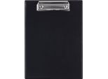 Karton P+P Cartella Doppia A5 In Plastica Nera 5-562