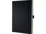 Sigel CO115 Quaderno Conceptum - A4+, A Scacchi, 194 Pagine, Nero, Copertina Rigida