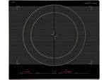 Cata Giga 600 Black "Ultra Fast"" - Piano Di Cottura A Induzione A Tutta Superficie Con Comando A Sfioramento Slider"