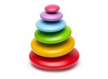 Bigjigs Baby Gioco D'equilibrio Con Sassolini Colorati