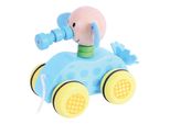 Bigjigs Toys Elefante Da Tirare Su Una Corda