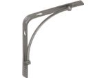 Bow 150 Supporto Per Mensola Decorativo 15 X 15 Cm Supporto Per Mensola Supporto Per Mensola Argento