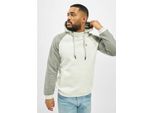 Felpa Con Cappuccio Just Rhyse Da Uomo Bianco/Grigio - Xxl