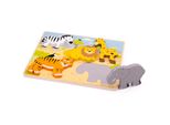 Bigjigs Toys Inserire Il Puzzle Safari