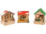 Set Di Lampade A Piede Piccolo Per Il Mercatino Di Natale