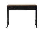 Tavolo Consolle In Mdf E Legno Di Abete 100 X 33,5 X 80 Cm