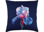 Cuscino A Punto Croce Rto "Proud Iris"" CU026, Schema Contato, 40X40 Cm"
