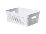 Curver Infinity Dots Scatola 11L Bianco