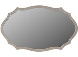 Specchio Da Parete Specchio Decorativo Design Soggiorno Beige 150X90 Legno