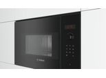 Forno A Microonde Da Incasso 20L 800W Nero Bosch Bfl523Mb1F