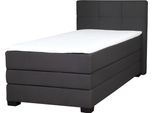 Letto Boxspring Marrone Design Letto Xxl Grande Tappezzeria Hotel Matrimonio Lusso Letti Matrimoniali