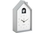Karlsson Orologio A Cucù Sveglia Modern Cuckoo Mouse Grigio | 6X12X20 Cm