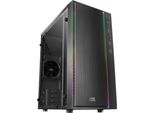 Mars Gaming Mcm Gaming Pc-Tower Case Nero Nero Taglia Unica