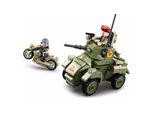 Sluban Wwii M38-B0710 Piccolo Veicolo Blindato Per Il Trasporto Del Personale