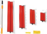 Set Di Lame Per Cartongesso, Asta Telescopica, Diverse Misure Di Lame, Rosso