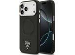 Etui Guess Triangle Logo Magsafe Do Iphone 17 Pro Czarny