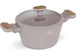 Vaso Con Coperchio 20 Cm Berlinger Haus BH8338 | Taupe Nordic