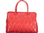 Elegante Borsa Da Donna Rossa Con Tracolla E Numerosi Scomparti