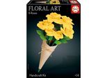Educa Bouquet 6 Rose Arte Floreale Giallo Giallo Taglia Unica