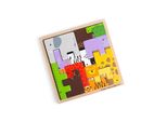 Bigjigs Toys Blocchi Puzzle In Legno Con Animali Del Safari