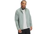Under Armour - Felpa "Unstoppable"" Da Uomo, Zip Intera GT11360 (M) (Verde)"