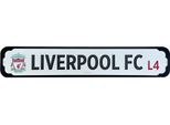 Liverpool Fc - Cartello Da Stadio "Deluxe"" TA14146 (Taglia Unica) (Rosso/Bianco)"