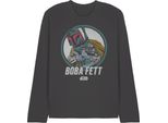 Star Wars - Maglietta Unisex Uomo/Donna A Maniche Lunghe TV28599 (Xl) (Antracite)