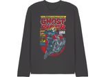 Ghost Rider - T-Shirt Unisex Uomo/Donna, Manica Lunga TV28609 (Xl) (Charcoal)