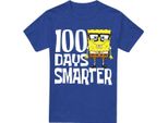 Spongebob Squarepants - Maglietta Da Uomo/Donna Unisex, Screziata TV28711 (L) (Blu Reale)