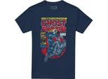 Ghost Rider - T-Shirt Uomo/Donna Unisex TV28796 (S) (Navy)