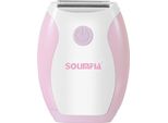 Inf Depilatore Elettrico Portatile A Batteria Per Donna - Rifinitore Corpo Rosa