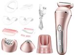 Inf Depilatore Elettrico Rosa 3-In-1 Multifunzione Per Donna