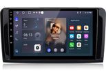 Autoradio Android Da 9 Pollici 6+128 Gb Per Mercedes Benz Classe Ml/Gl W164 X164 2005-2012 Wireless Carplay Android Auto 4G Wifi Gps Navi 8 Core Rds Dsp Dab+