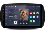 Autoradio Android Da 9 Pollici 6+128 Gb Per Smart Forfour Fortwo 453 2015-2019 Wireless Carplay Android Auto 4G Wifi Navigazione Gps 8 Core Rds Dsp Dab+ Bt