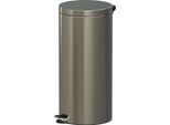 Alda Soft-Close Freedom Fresh, Bidone A Pedale Da 30 L, Acciaio Inox Opaco