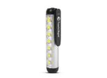 Torcia Led - Modalità Lampada Da Lavoro - Batteria Da 400 Mah - Xpe + Smd Led - 500 Lm - IP55 - Argento