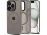 Tech-Protect Magmat Magsafe Iphone 15 Pro Max Titanio Opaco