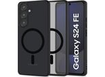 Tech-Protect Magmat Magsafe Galaxy S24 Fe Nero Opaco