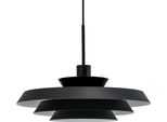 Lampada A Sospensione Led, Lampada A Sospensione, Lampada A Soffitto A Sospensione, Lampada A Sospensione Per Tavolo Da Pranzo, Lampada A Sospensione Per Soggiorno, Design Scandinavo, DL44 Nero