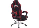 Happyment Gamestool Paris - Rosso - Con Schienale E Braccioli - Regolabile In Altezza - Ergonomico - Tessuto