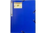 Exacompta 551572E Cartella Polipropilene (Pp) Blu A4