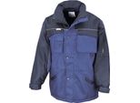 Result WORK-GUARD R72X | Cappotto Combinato Workguard Heavy Duty - Colore: Royal/Navy - Taglia: Xl
