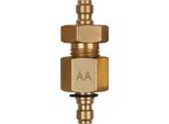 Ks Tools Adattatore Doppio M14X1,5 Filettatura Maschio E Femmina E Attacco Tubo 3/8" - 150.2347"