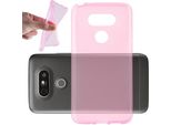 Cadorabo Cover Per Lg G5 Cover Protettiva In Rosa Custodia Protettiva In Silicone Tpu Cover