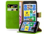 Cadorabo Cover Per Nokia Lumia 625 Cover Protettiva In Verde Cover Per Cellulare Custodia Libro Custodia