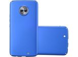 Cadorabo Cover Per Motorola Moto X4 Cover Protettiva In Blu Custodia Rigida Per Telefono Cellulare Cover Case