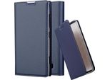 Cadorabo Custodia Per Cellulare Per Nokia Lumia 520 / 521 Custodia Protettiva In Blu Cover Etui Book Case Booklet