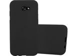 Cadorabo Cover Protettiva Per Samsung Galaxy A7 2017 Custodia In Nero Per Telefono Cellulare Tpu Etui Cover Case