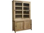 Mobile Buffet Di Design Teako Sundborn In Legno Massiccio Di Teak 220X150X50Cm - Resistente Alle Intemperie Per Giardino E Terrazza