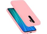 Cadorabo Custodia Protettiva Per Xiaomi Redmi Note 8 Pro Caso In Rosa Telefono Cellulare Case Cover Tpu Etui